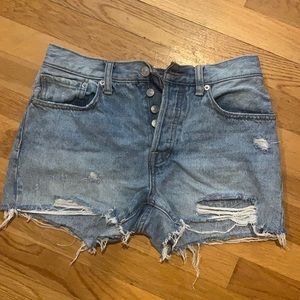 Free people shorts size 27